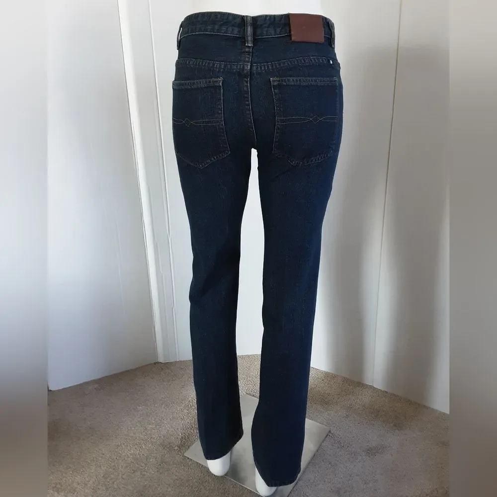 LUCKY BRAND Billy Straight Leg Dark Wash Junior Jeans Sz 16